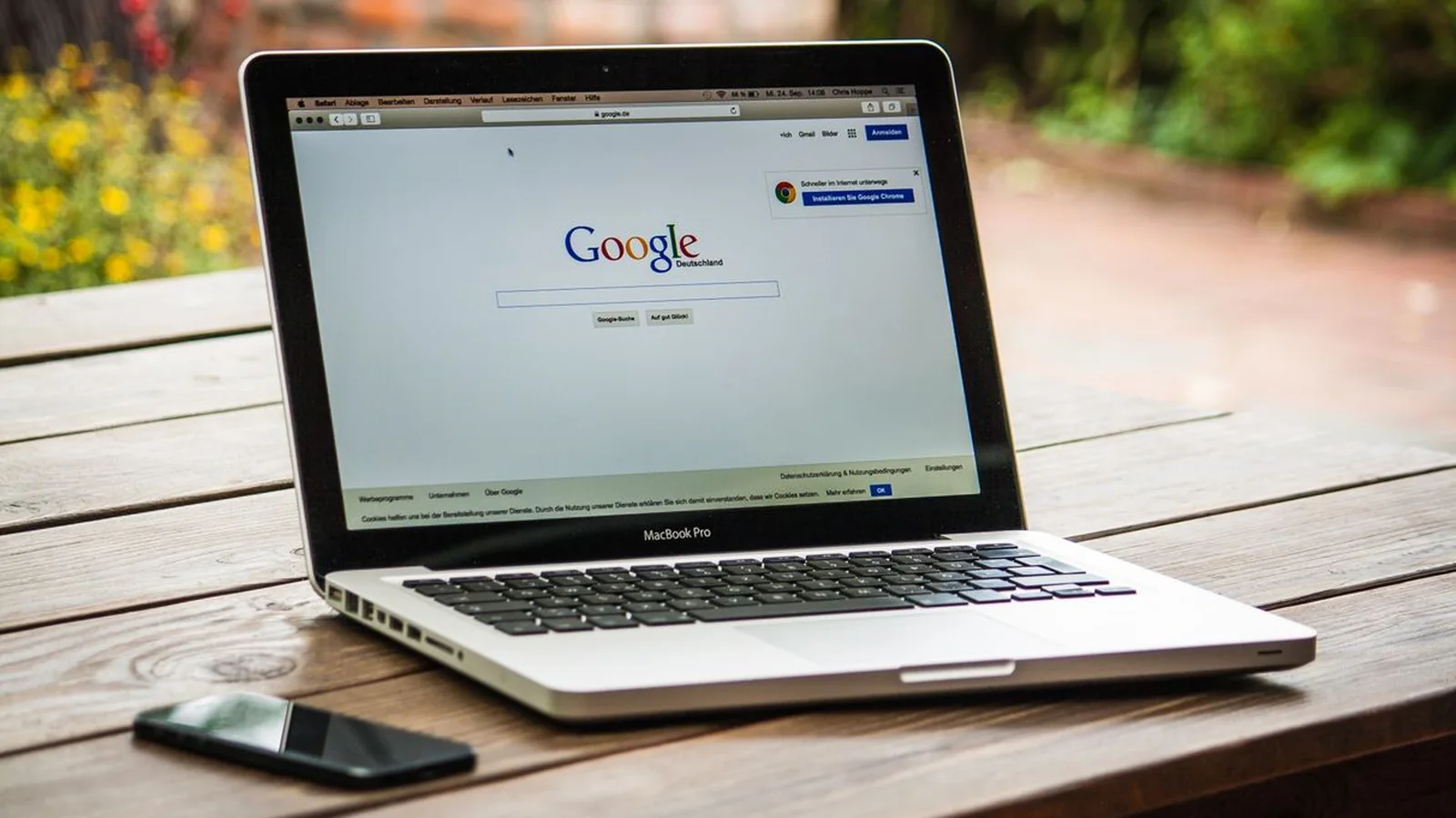 Google search page on a laptop used to review an effective meta title